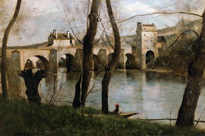 Il ponte a Mantes da Jean Baptiste Camille Corot